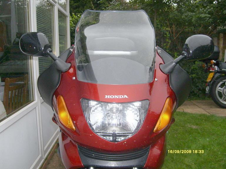 honda deauville 650 wind deflectors